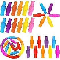 Amazon | ポップチューブ 【6色/12個セット】 DIYレインボーポ